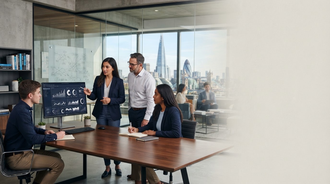 Caldorven AI secure data intelligence platform interface used by remote analysts
